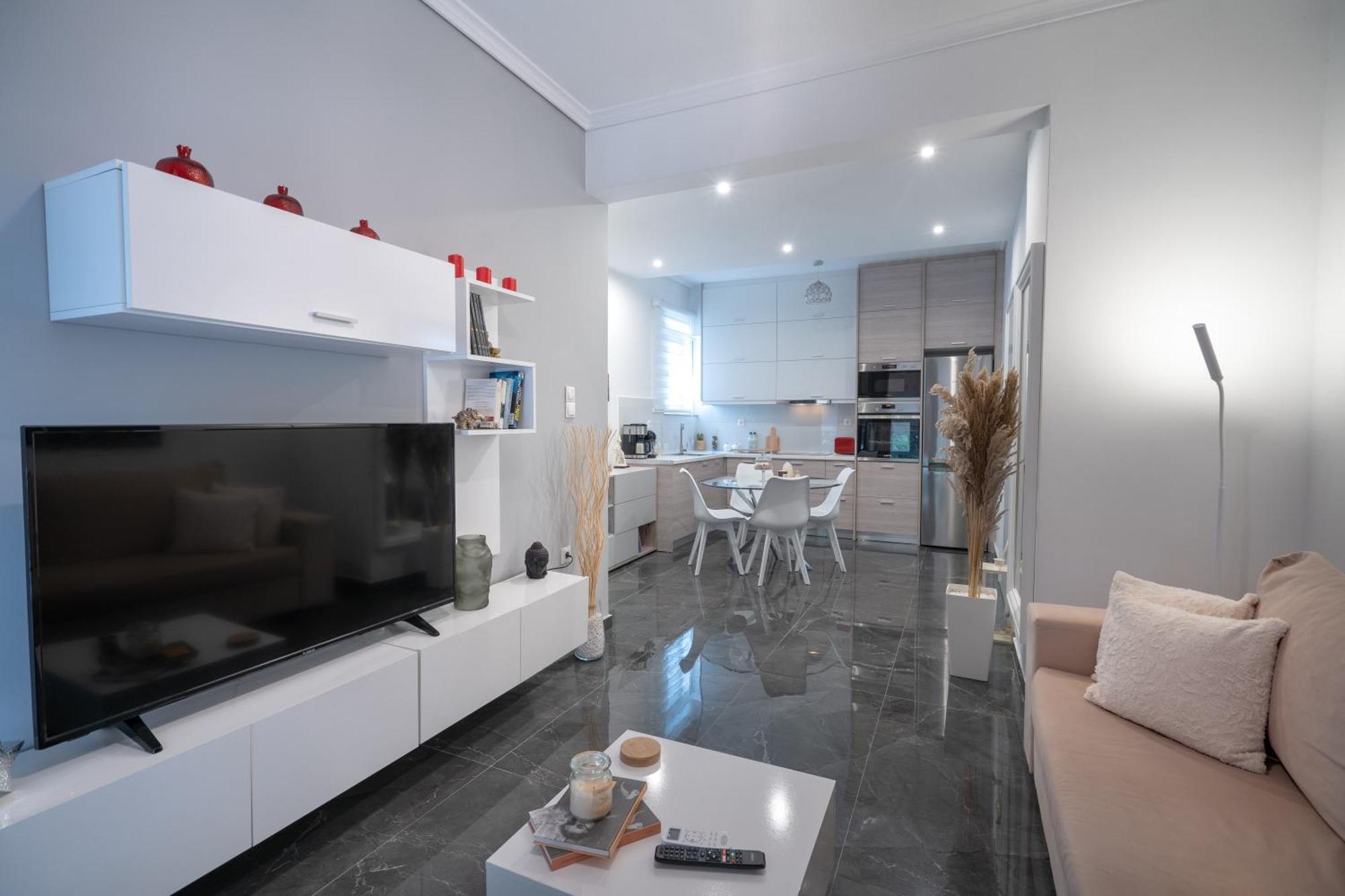 Neo Irakleio Train St. 1 Bedrm 4 Pers. Apartment Αθήνα Εξωτερικό φωτογραφία