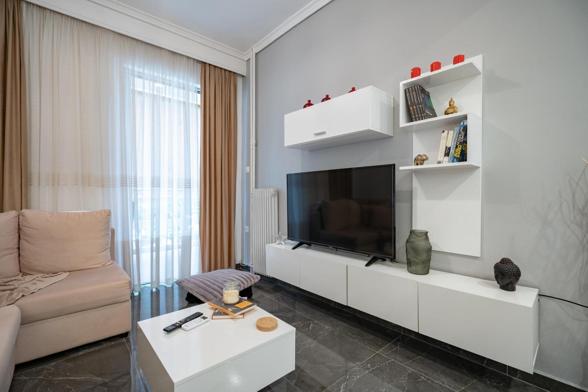 Neo Irakleio Train St. 1 Bedrm 4 Pers. Apartment Αθήνα Εξωτερικό φωτογραφία