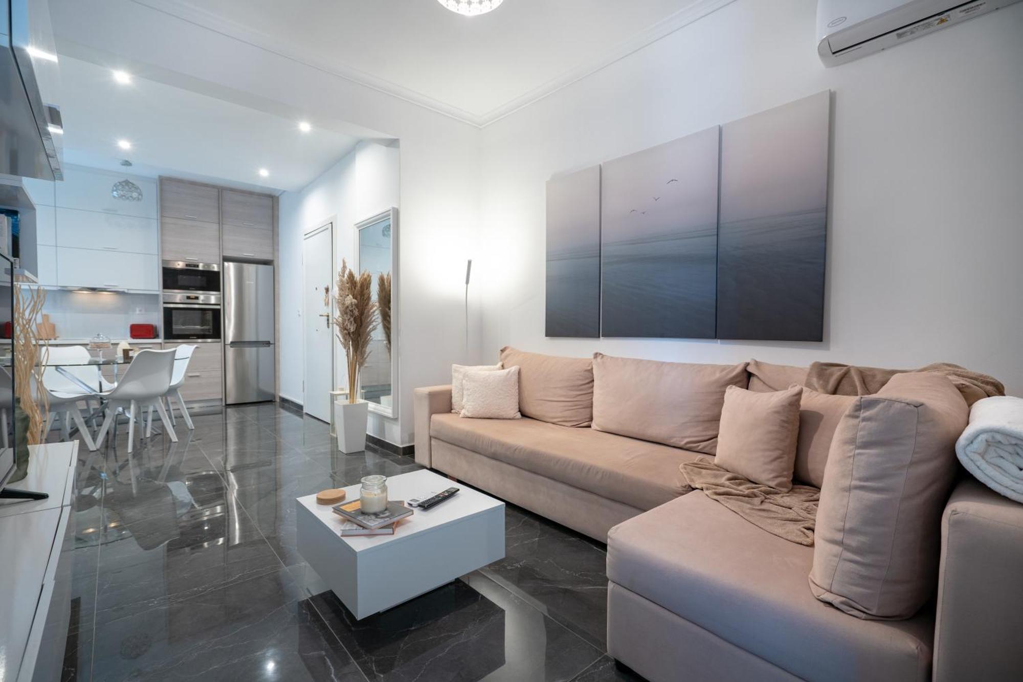 Neo Irakleio Train St. 1 Bedrm 4 Pers. Apartment Αθήνα Εξωτερικό φωτογραφία