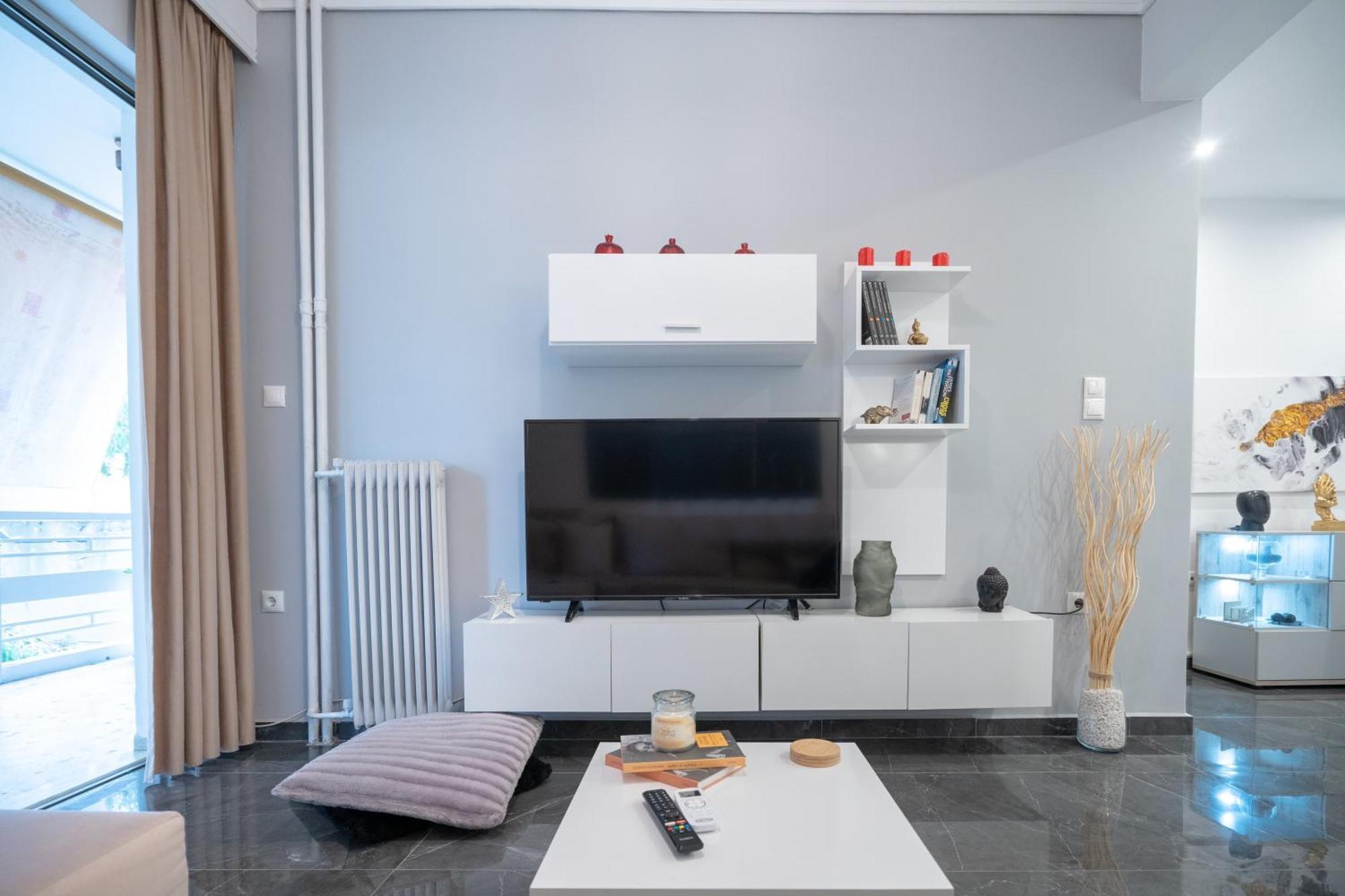 Neo Irakleio Train St. 1 Bedrm 4 Pers. Apartment Αθήνα Εξωτερικό φωτογραφία