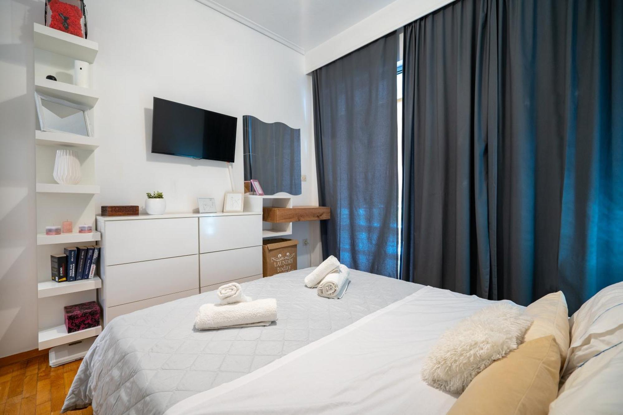 Neo Irakleio Train St. 1 Bedrm 4 Pers. Apartment Αθήνα Εξωτερικό φωτογραφία